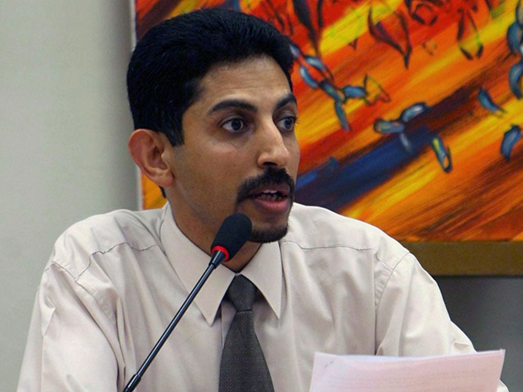 Abdulhadi Al-Khawaja: He feels he has succeeded in bringing attention to the Bahrain protests