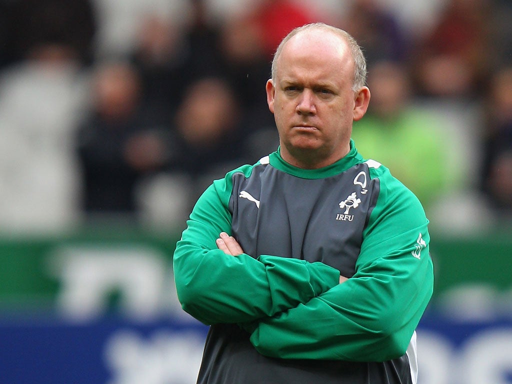 Ireland head coach Declan Kidney