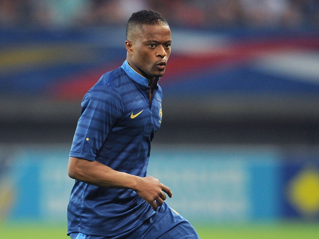 Patrice Evra (pictured) played down French embarrassment at needing an 87th-minute strike by Adil Rami to beat lowly Iceland 3-2