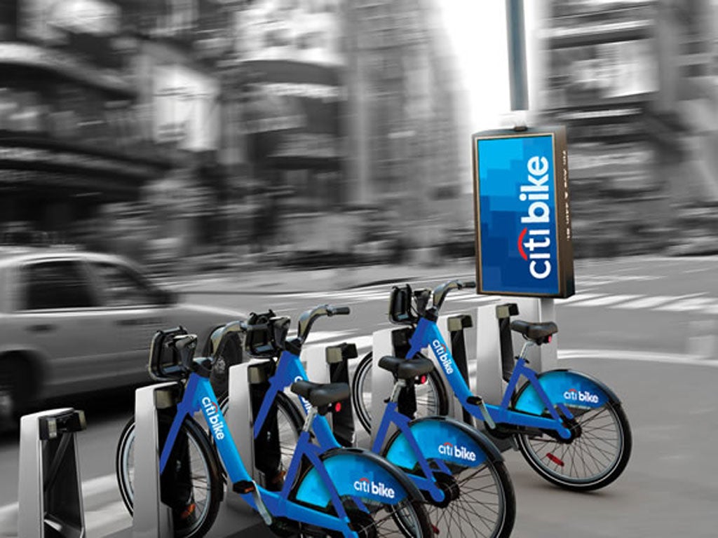 Manhattan will become the latest city to adopt a bike hire scheme