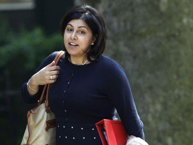 Baroness Warsi switched from Leave to Remain