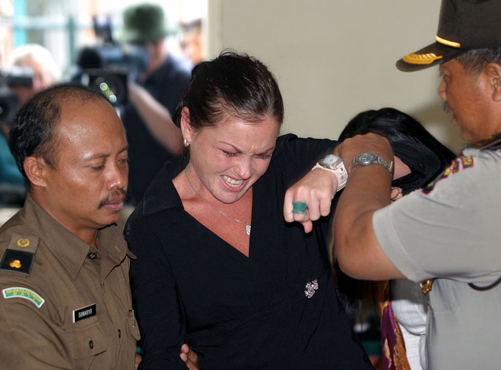 Australian beauty therapist Schapelle Corby was sentenced to 20 years in jail for trying to smuggle 4.1kg of marijuana
into Bali