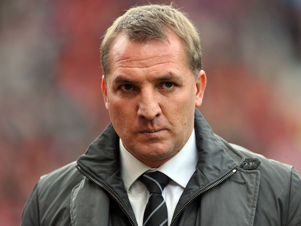 Brendan Rodgers is tempted by thought of managing Liverpool