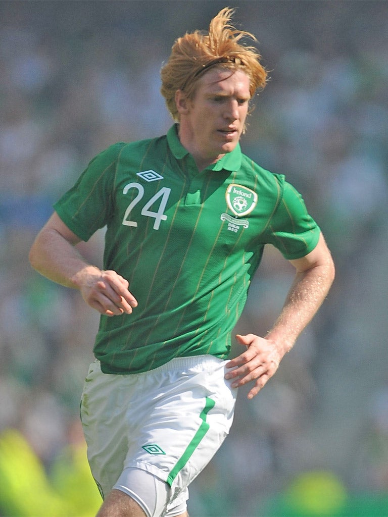 Paul McShane played in Ireland's win against Bosnia on Saturday