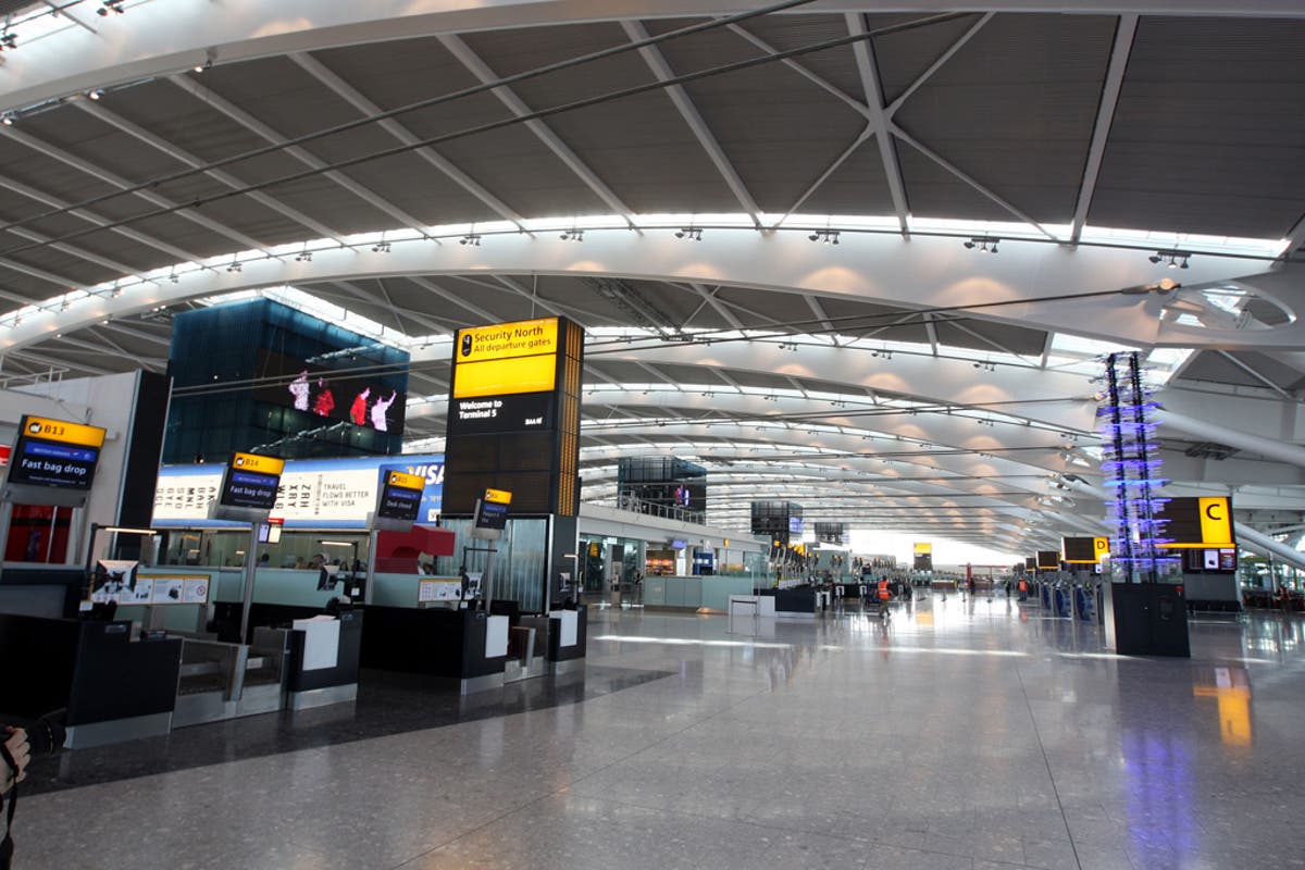 100 suitcases drenched in raw sewage after pipe bursts at Heathrow ...