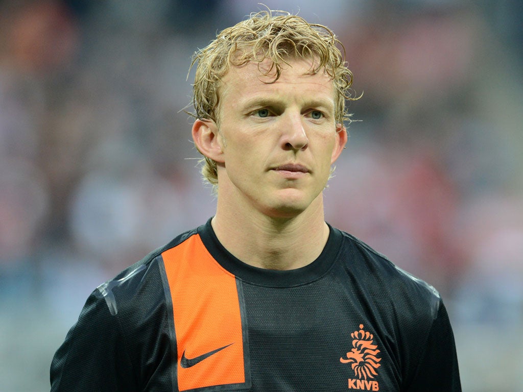 Kuyt has a year to run on his Anfield contract