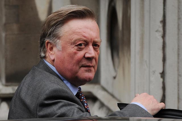 Justice Secretary Ken Clarke arrives to give evidence to the Leveson Inquiry  
