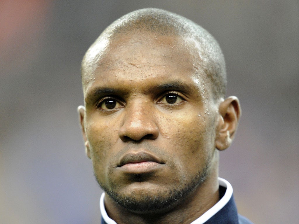 Abidal was forced to retire from football due to a liver transplant