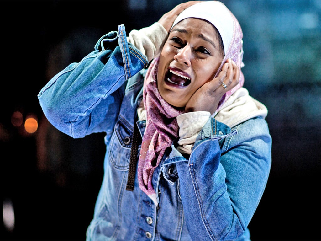 Cries of pain: Kishani Jayasinghe as Nafisa