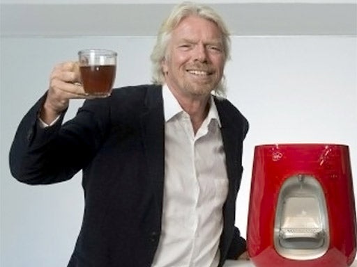 Virgin says the Strauss Water could become as popular as the vacuum cleaner