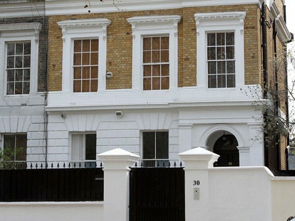 Amy Winehouse's former home