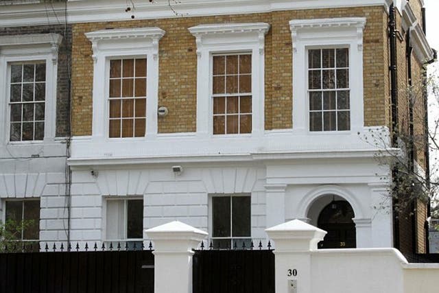 Amy Winehouse's former home 