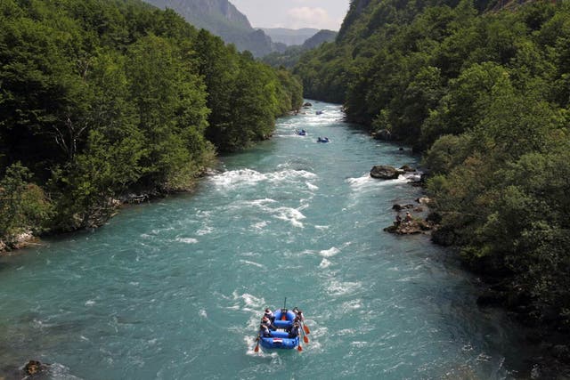 Water world: the Tara canyon, Europe's deepest, attracts white-water rafters to the Durmitor national park