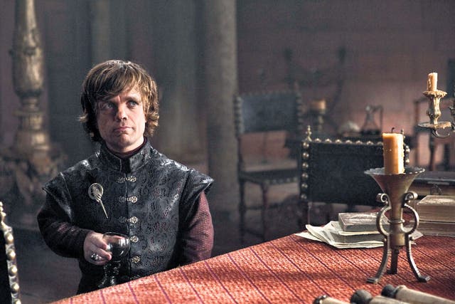 Drink and be merry: Peter Dinklage in ‘Game of Thrones’