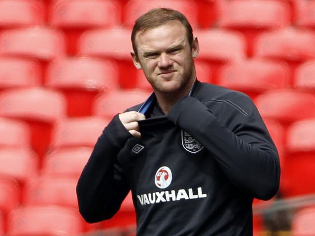 Wayne Rooney: The striker is not expected to play as England look for ways to cope without him