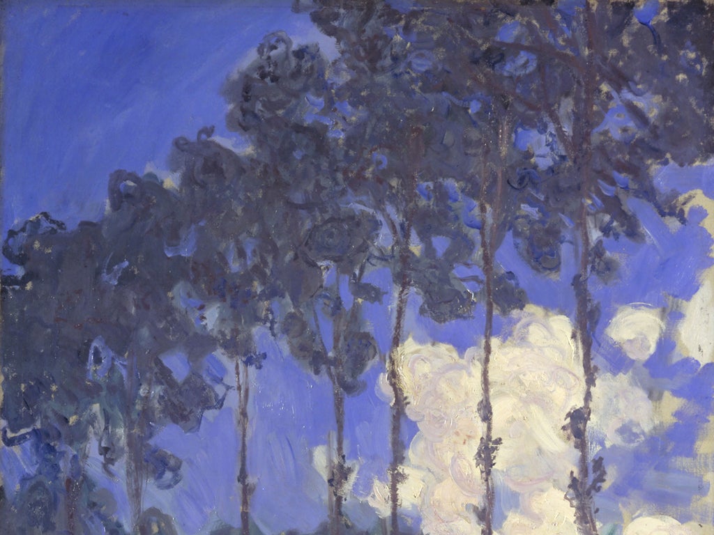 Monet's Poplars on the Epte