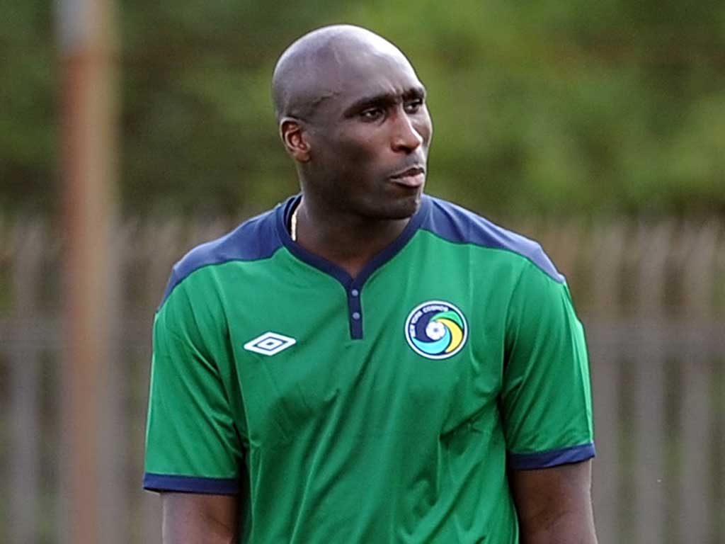 Row brewing: Sol Campbell told black and Asian fans not to visit Poland