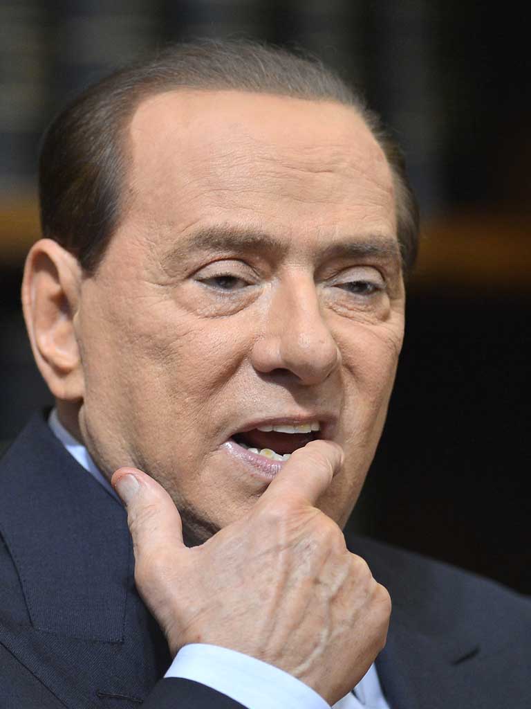 Silvio Berlusconi claimed his Facebook comments were in jest