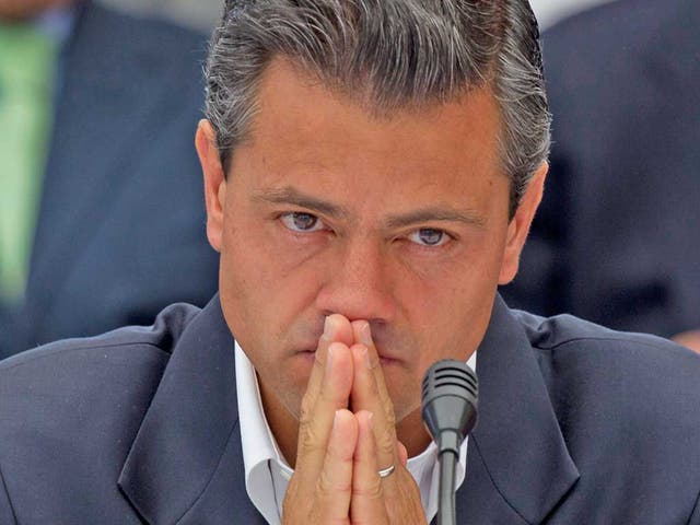 <p>Enrique Peña Nieto is the new face of the PRI, which is leading in the opinion polls with 45 per cent of the vote</p>