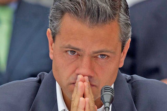 <p>Enrique Peña Nieto is the new face of the PRI, which is leading in the opinion polls with 45 per cent of the vote</p>