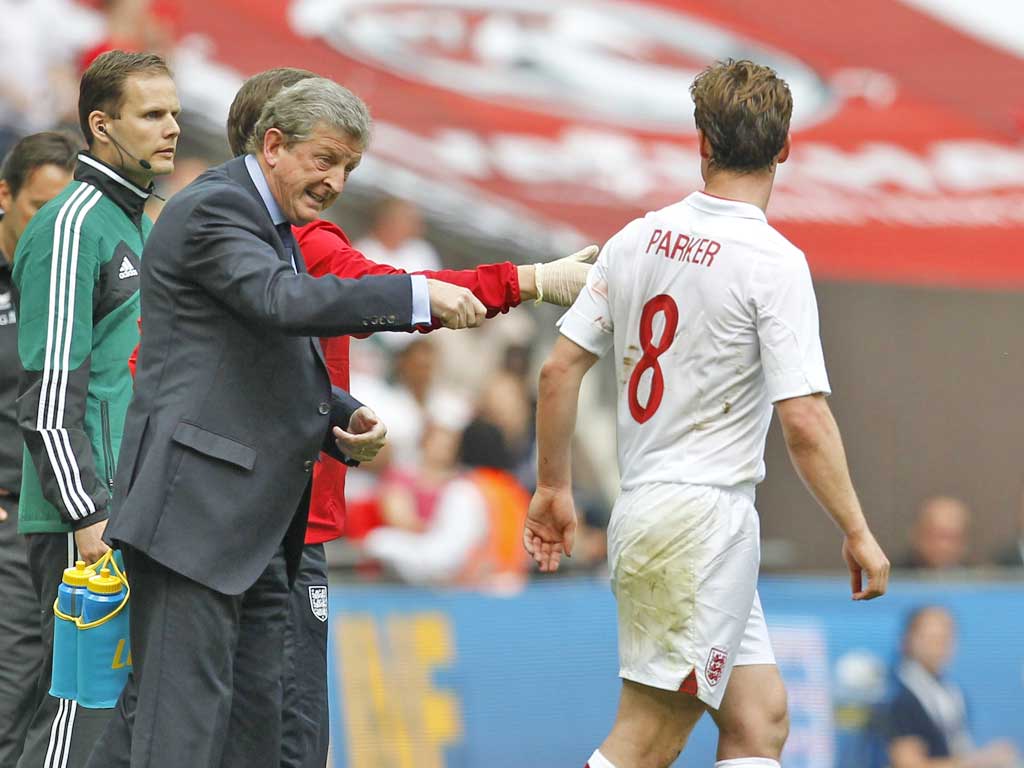 Roy Hodgson is learning that much of what happens to an England manager is out of his control