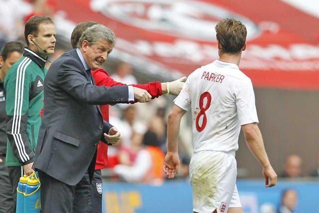 Roy Hodgson is learning that much of what happens to an England manager is out of his control
