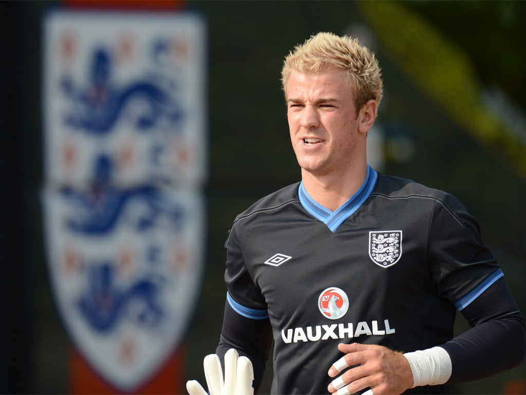 City's confident keeper could play for England at several tournaments
