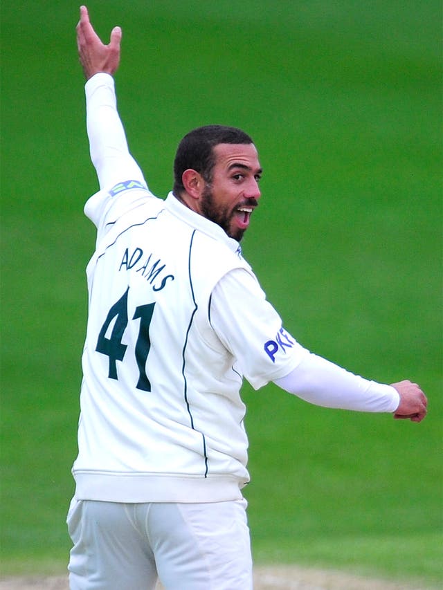 Andre Adams picked up four wickets for Nottinghamshire