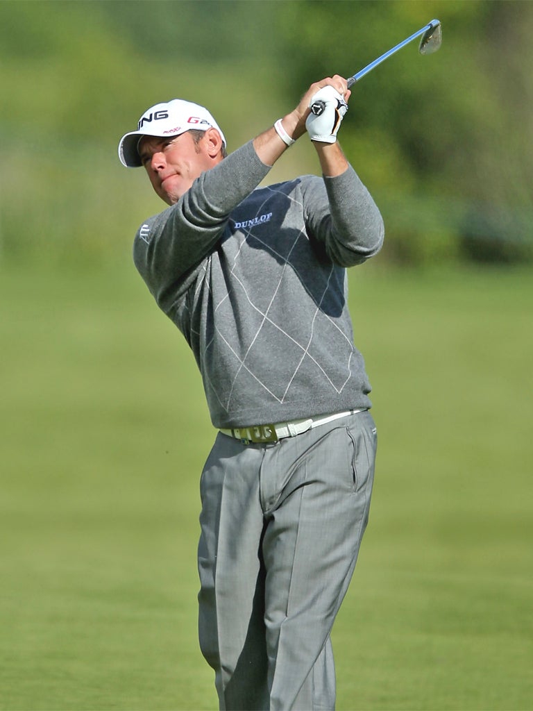 Lee Westwood made a solid start in Sweden before next week's US Open