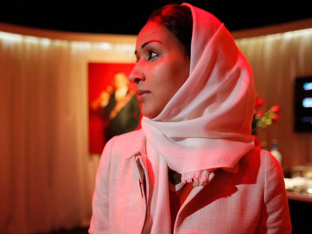 Manal al-Sharif in New York in April after she was named one of Time magazine's 100 most influential people