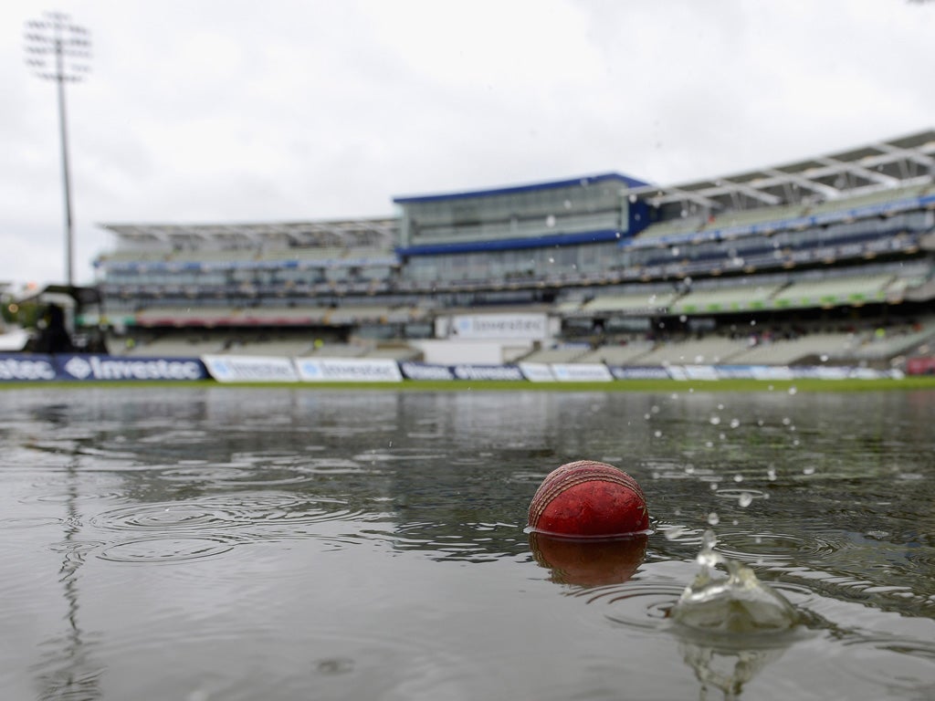 The soaked outfield at Edgbaston meant the first two days were washed out