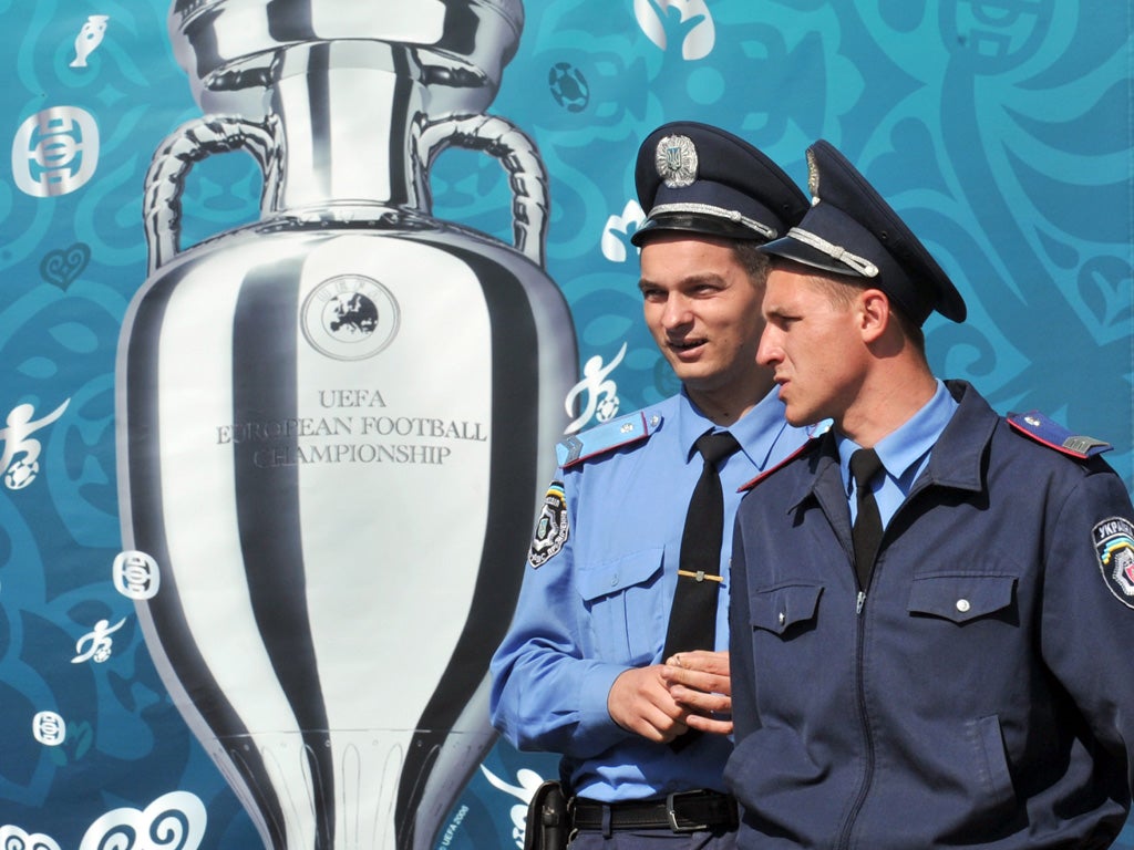 Kiev's authorities appear to be more than ready for Euro 2012