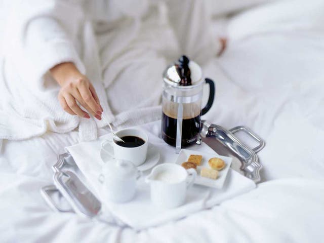 Her indoors:
female
business
travellers are
vital to the
future of big
hotel brands,
such as Hyatt