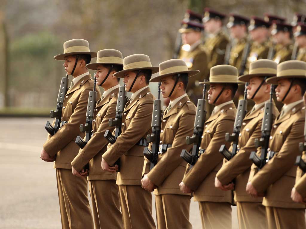 The Gurkhas have been saved while the regular Army makes cuts