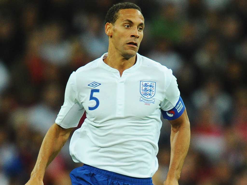 Rio Ferdinand last played for England in June 2011