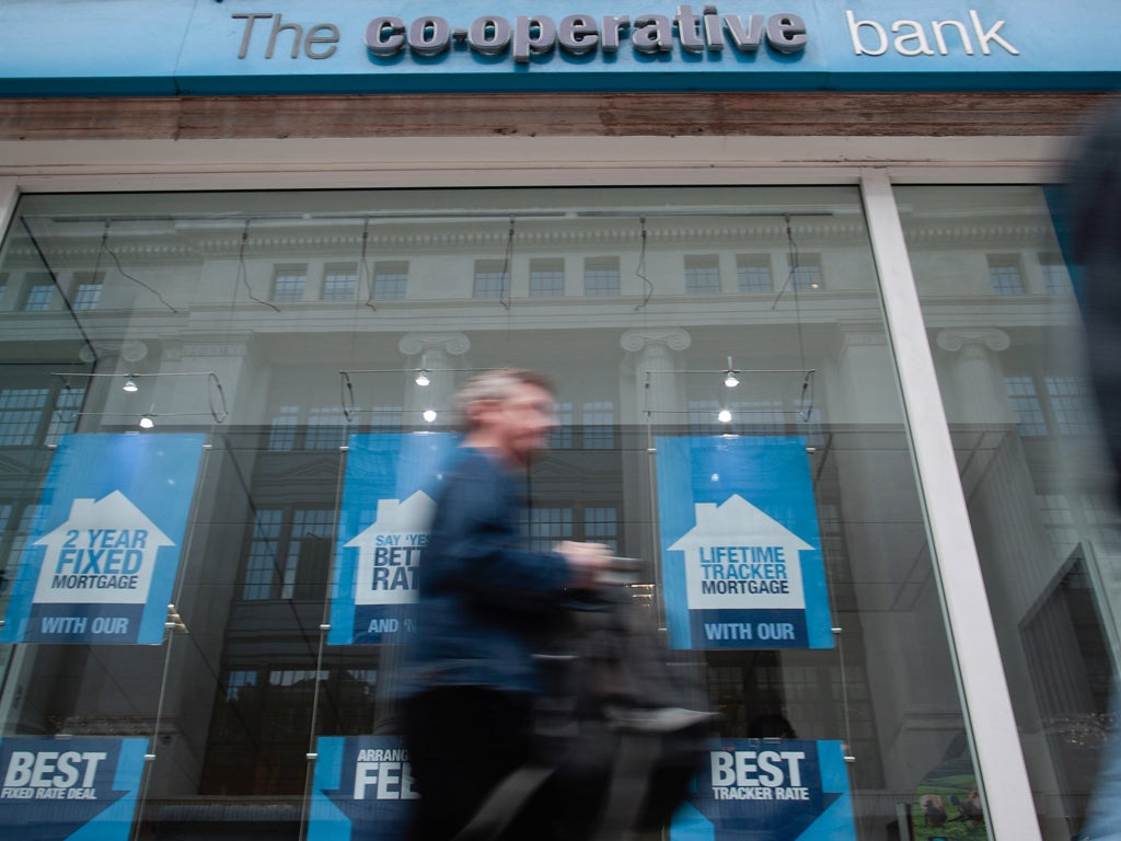 The Co-operative Bank reported pre-tax losses of £709.4m in the six months to the end of June