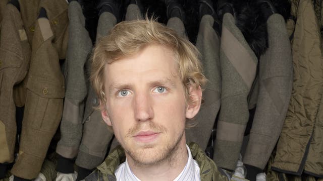 Christopher Raeburn: 'I was really excited to turn something redundant into something useful'.