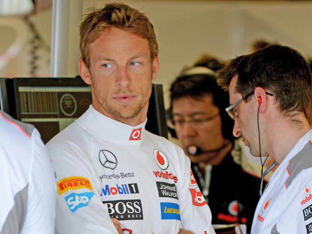Jenson Button has had a bad run since winning the opener