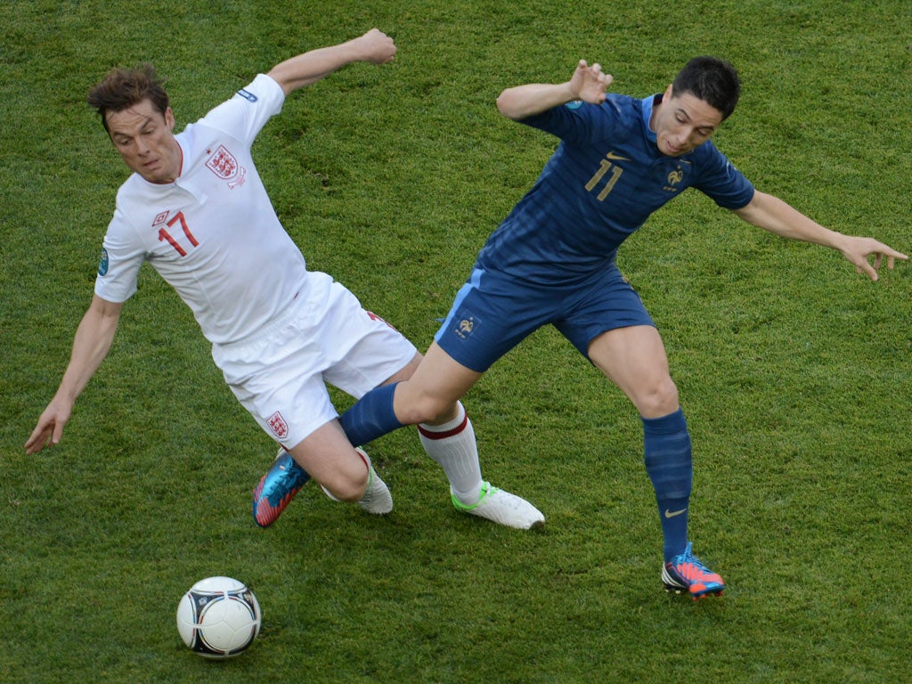 Scott Parker: Lack of communication with Gerrard and the English back-four meant Nasri was granted too much time to pick his spot for France’s equaliser. Parker had a more impressive second-half, snapping at the heels of the French midfield. Remo
