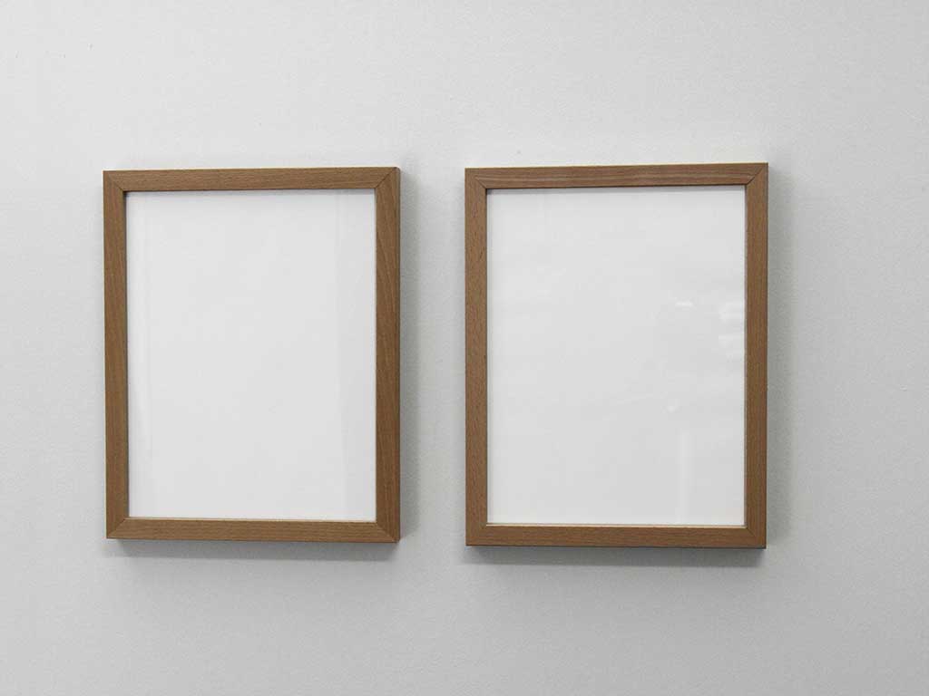 Vanishing: 'Magic Ink' (1989) by Gianni Motti, with drawings made in invisible ink