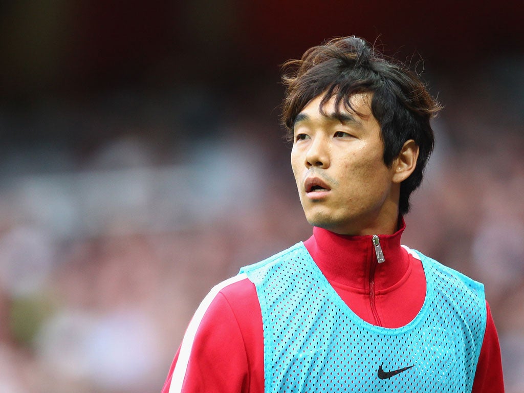 Arsenal striker Park Chu-Young wlll go to the World Cup with South Korea