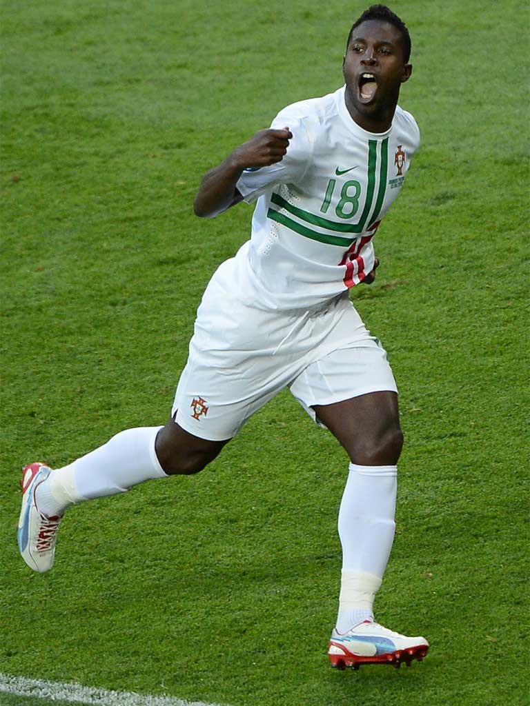 Nani: Had an excellent game, attacking dangerously down the right and providing killer balls into the box including setting up Helder Postiga’s goal. 8 Hélder Postiga: Justified his selection with a much improved performance. Mad