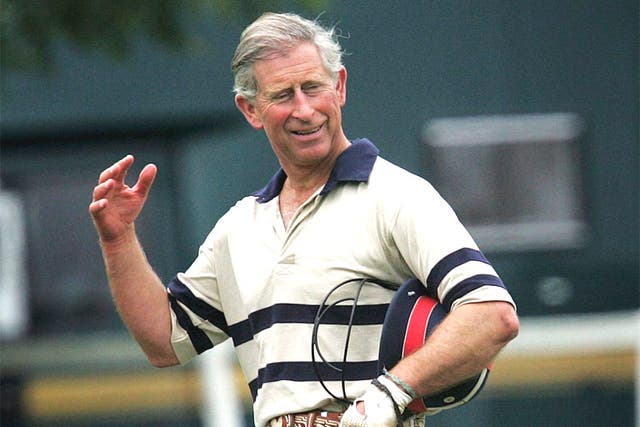 Prince Charles sporting his polo look