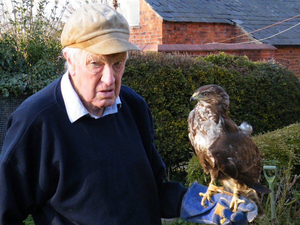 John Burkett was an engineer, falconer and an expert in wildlife rehabilitation