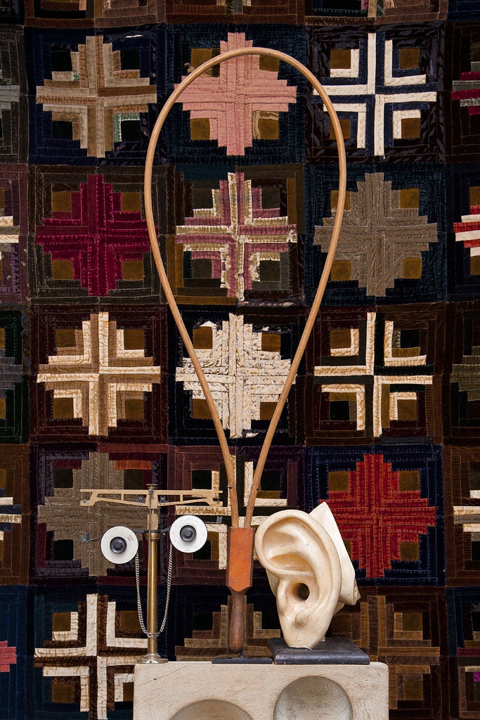 Magical mystery tour: Usborne's collection includes a chemist's balance (the object with the
'eyes')