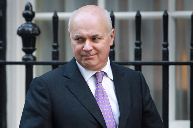 The National Audit Office criticised Iain Duncan Smith's Department of Work and Pensions for setting performance targets too low