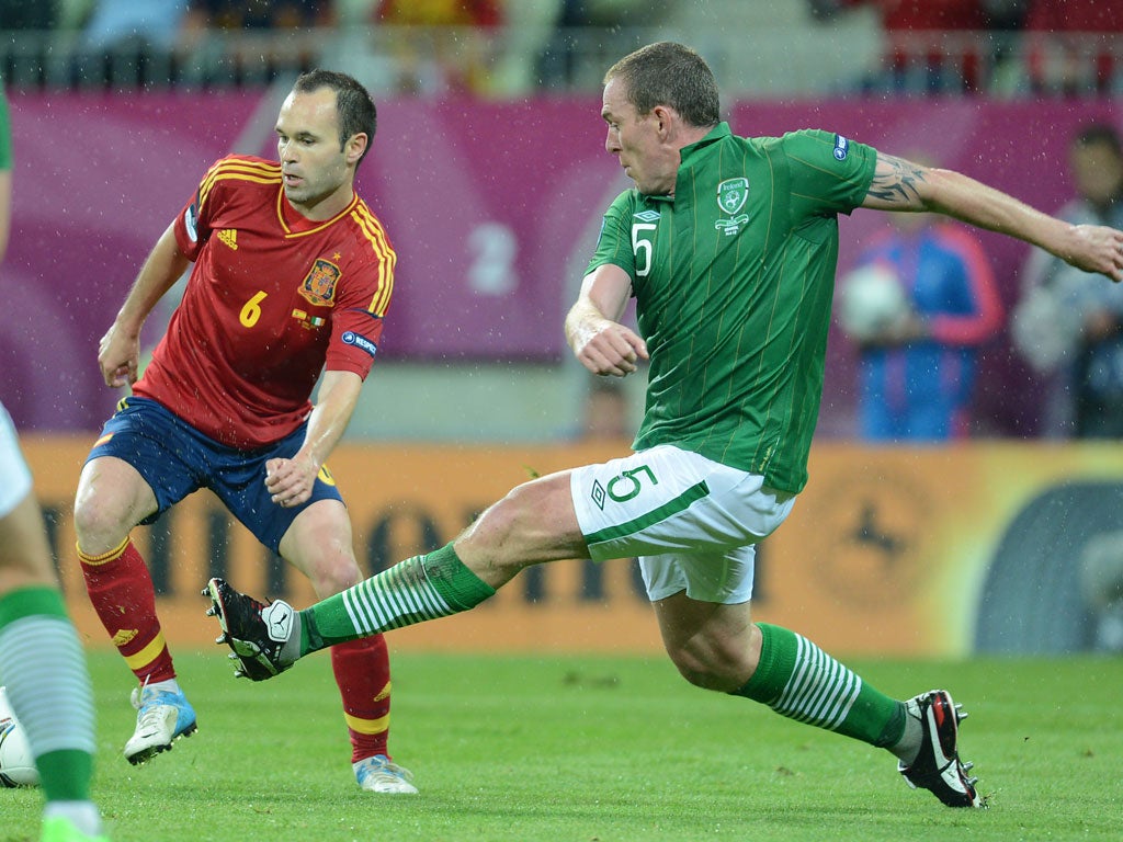 Richard Dunne: Outmuscled by Torres in the box for first Spanish goal. Found speed and guile of Spanish attacks a real handful. 5