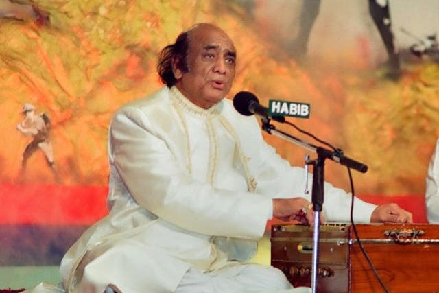 He was referred to as 'a titanic figure in the field of music': Hassan in concert in Rawalpindi in 2003