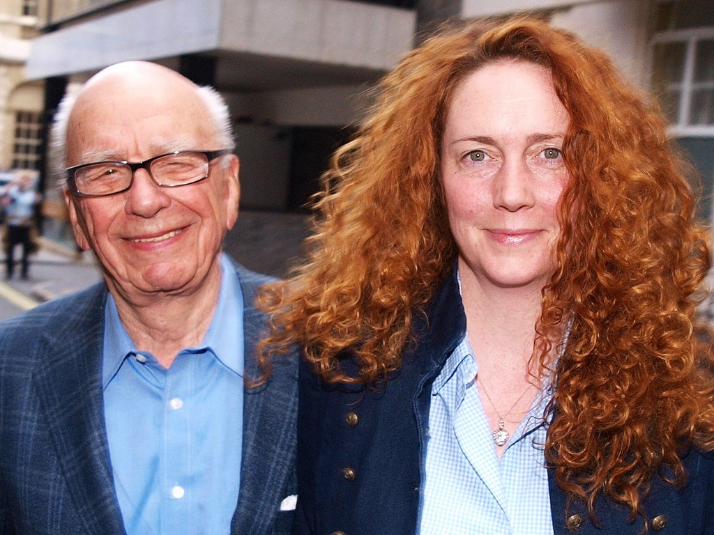 Rebekah Brooks enjoyed the unconditional backing of Rupert Murdoch