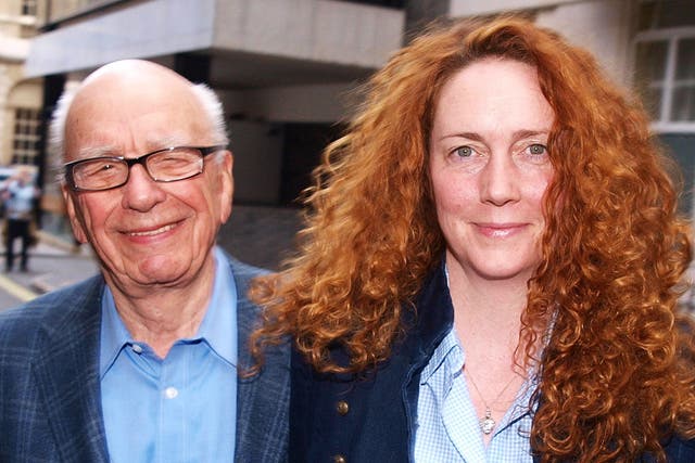 The PM has had to battle controversies involving Rupert Murdoch and Rebekah Brooks (pictured), along with Jeremy Hunt, James Murdoch, Andy Coulson